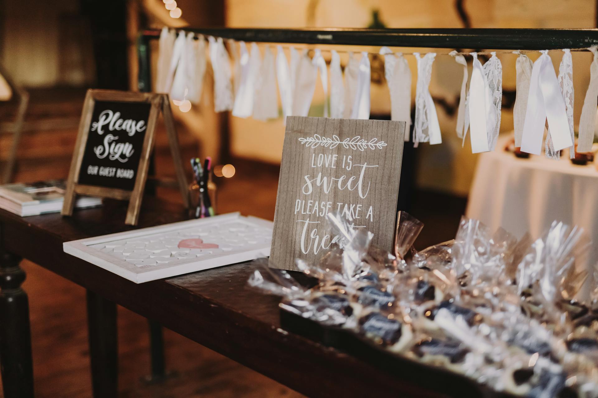 Beautiful Reception Table Decor